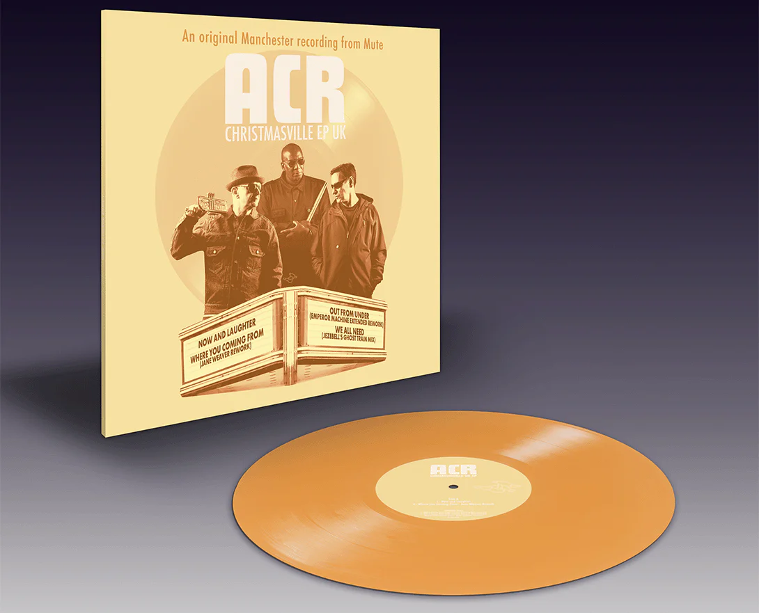 A Certain Ratio - Christmasville UK EP (Orange 12” Vinyl) - Image 2