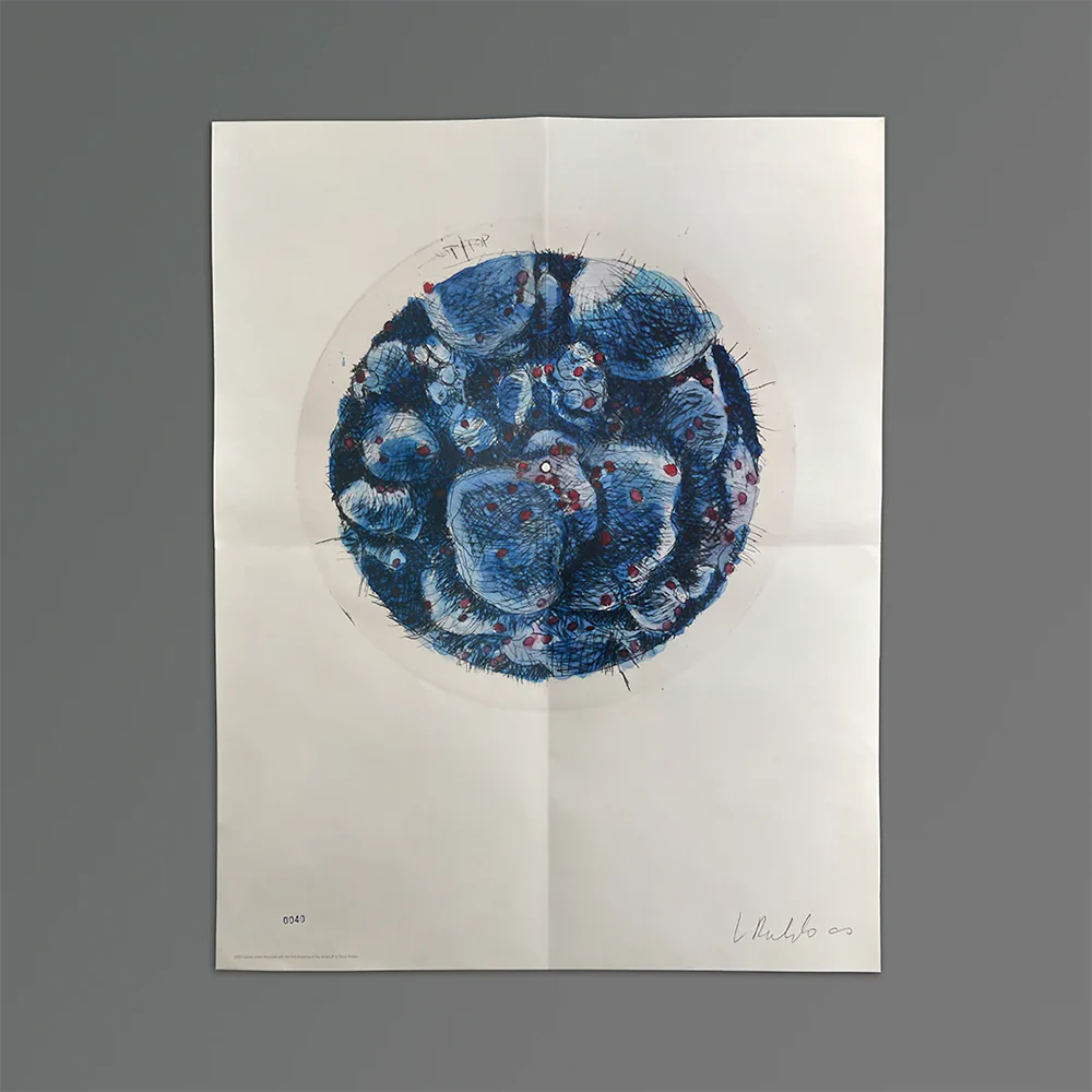 Lee Ranaldo - In Virus Times Turquoise Etched Vinyl - Image 3